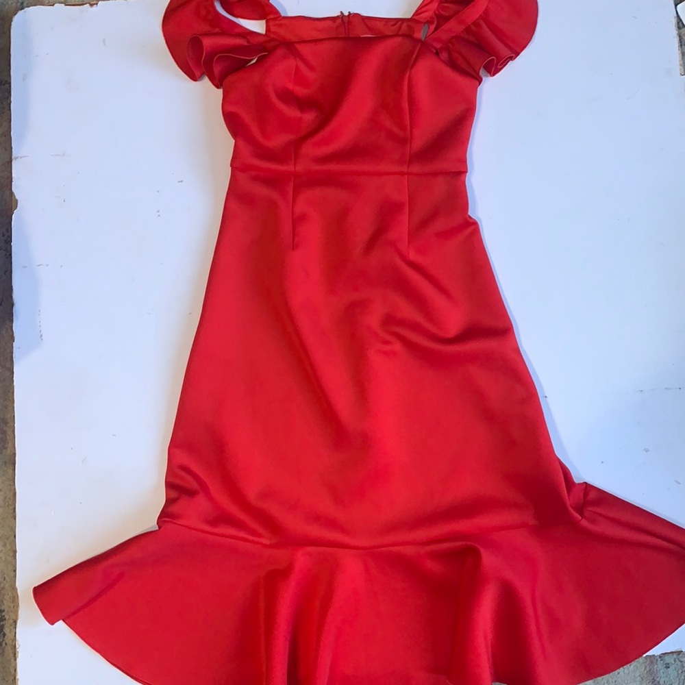 Betsey Johnson Red Dress Size 2
